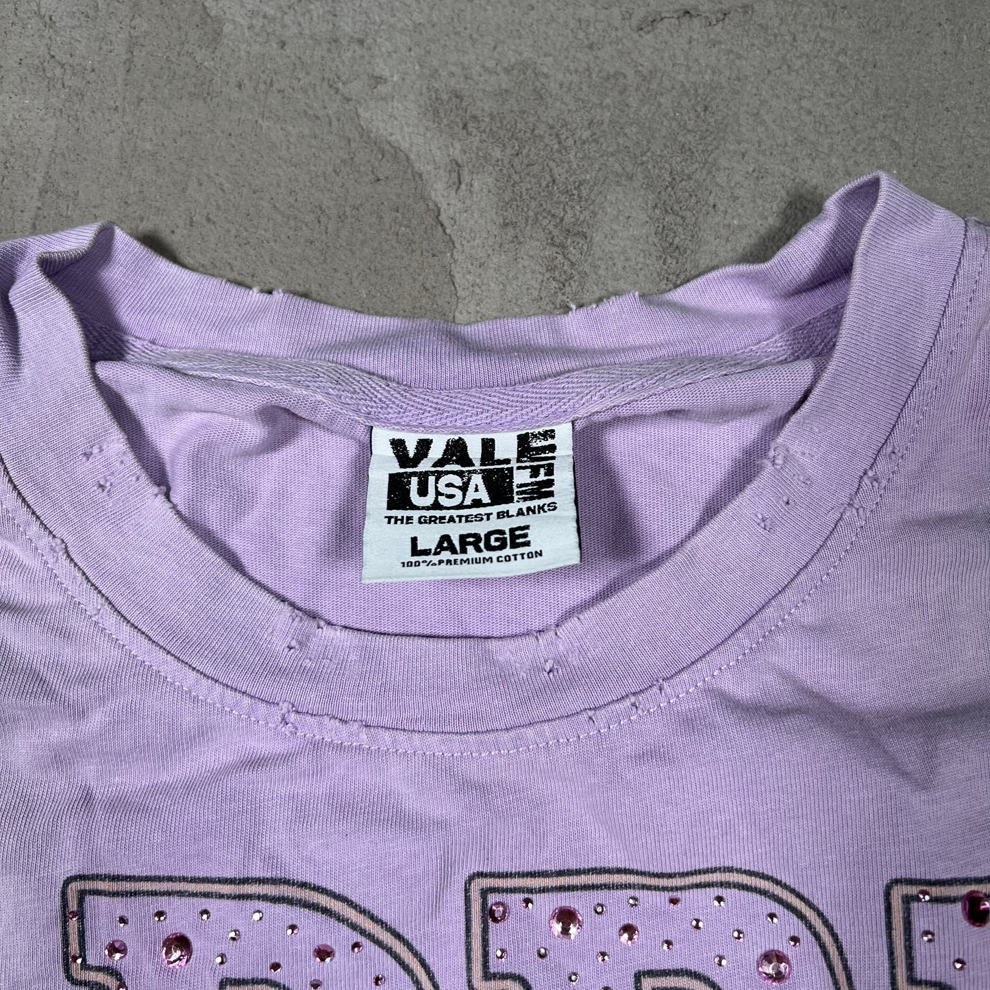 Vale Forever Britney Spears Pink Tee Size Large USED x17906