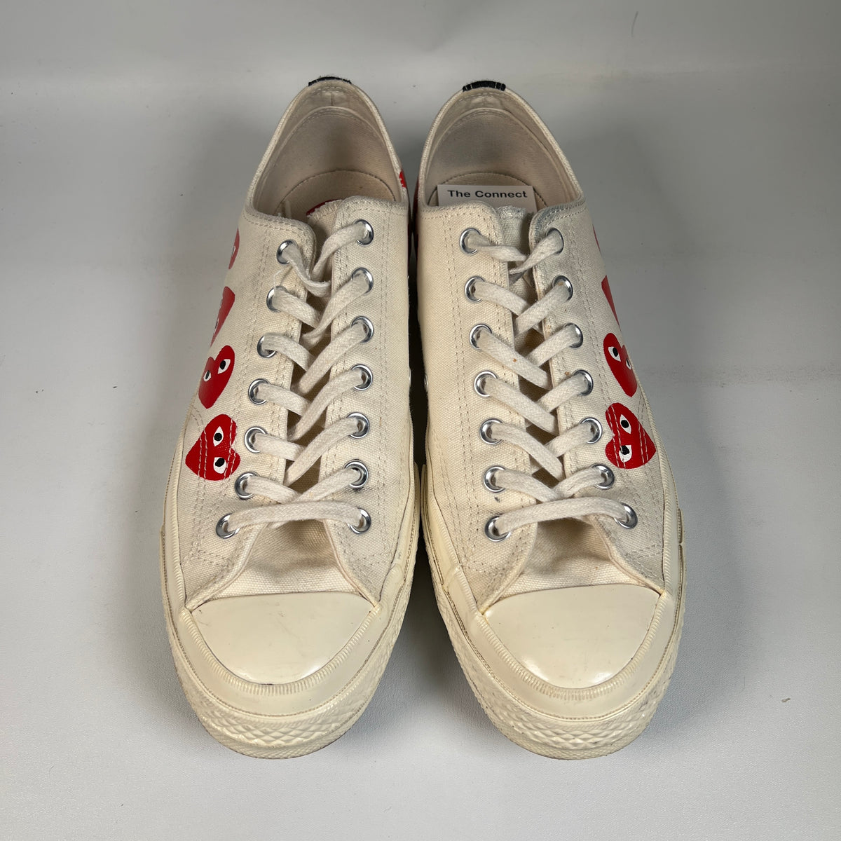 Converse Chuck Taylor All Star CDG Play White (2019) Size 10 USED s23315