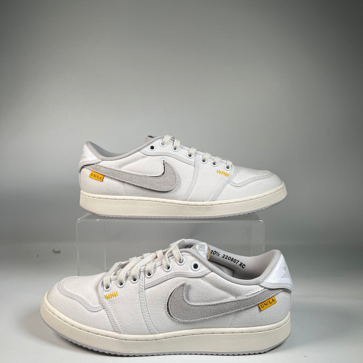 Jordan 1 AJKO Low Union White Canvas (2023) Size 10.5 USED s23325