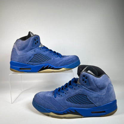 Jordan 5 Blue Suede (2017) Size 10 USED s22899