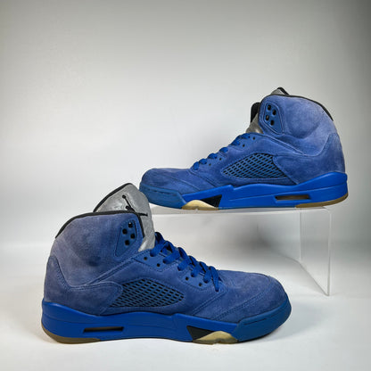 Jordan 5 Blue Suede (2017) Size 10 USED s22899