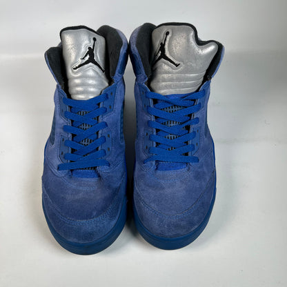 Jordan 5 Blue Suede (2017) Size 10 USED s22899