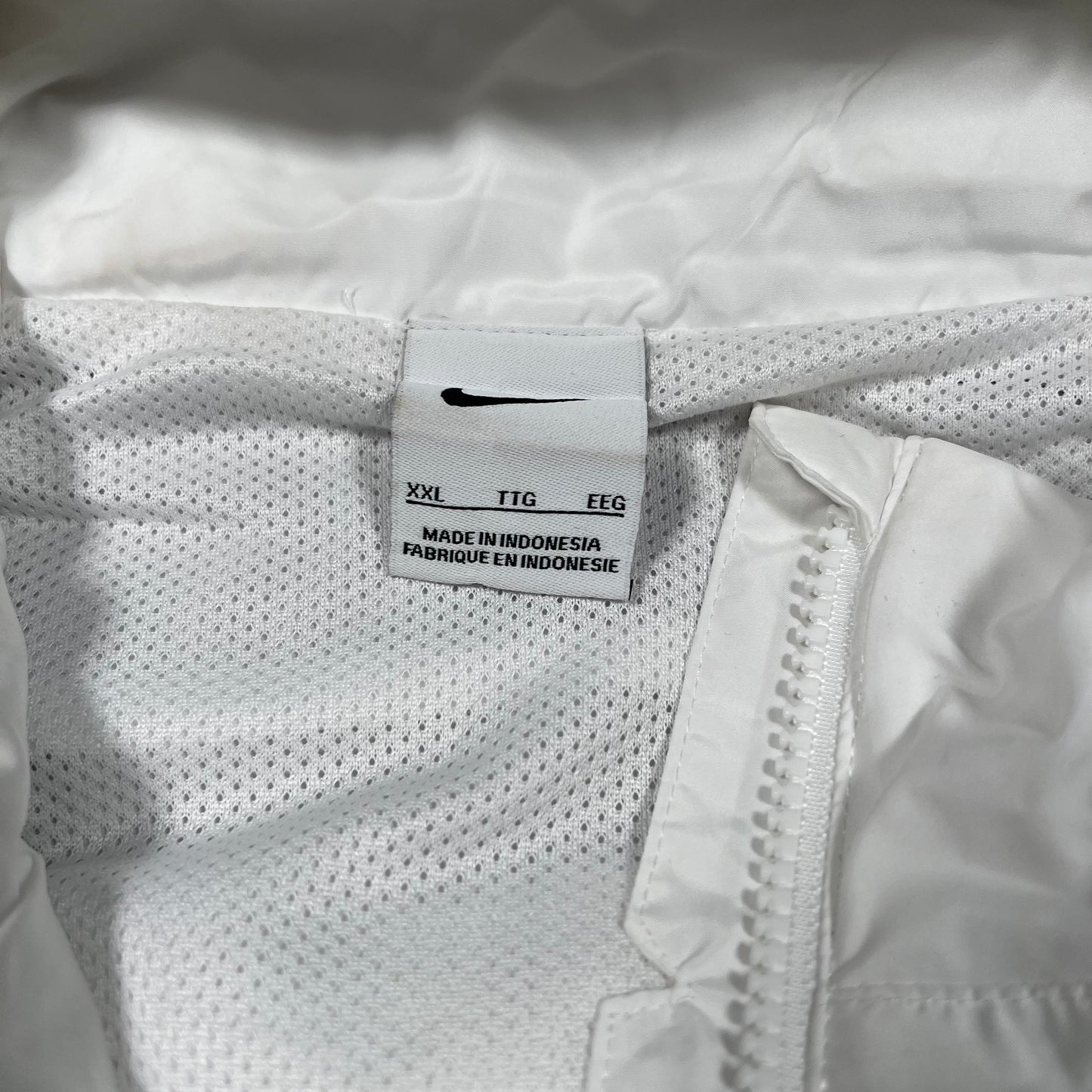 Nike Nigeria x Slawn Lightweight White/Green Jacket Size XXL USED x17929
