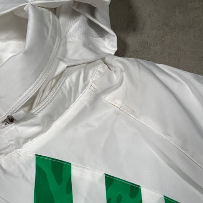 Nike Nigeria x Slawn Lightweight White/Green Jacket Size XXL USED x17929