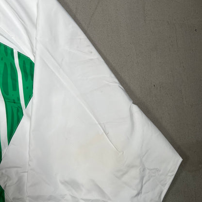 Nike Nigeria x Slawn Lightweight White/Green Jacket Size XXL USED x17929