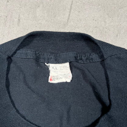 1989 Hank and Hank Double Eagle Black Tour Tee Size XL USED v19801