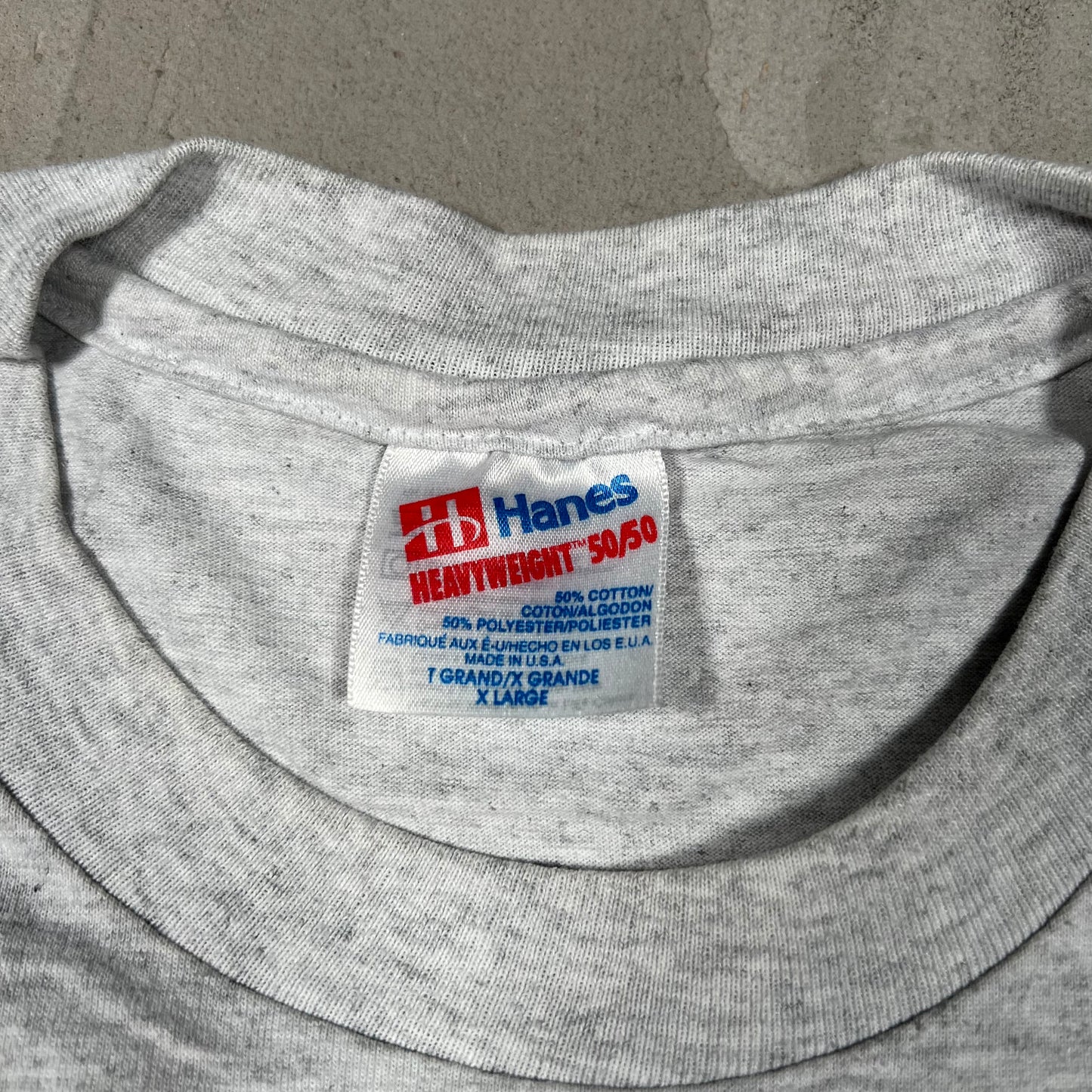 1990s Rutgers Swimming Grey Tee Size v19807