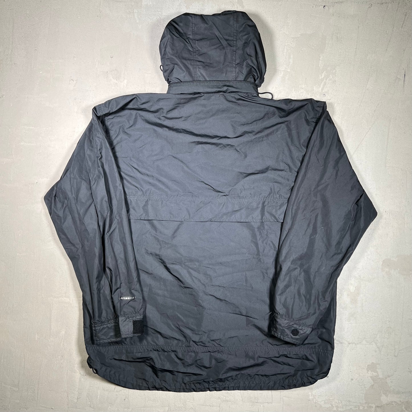 1990s Nike Black Light Weight Zip Up Jacket Size XL USED v19811