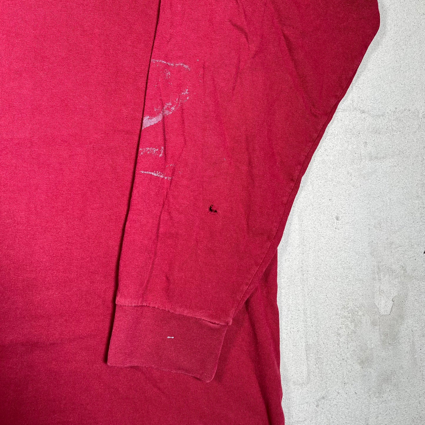 Y2K Nike Silver Tag Maroon "Break Em Down" Longsleeve Size Large USED v19804