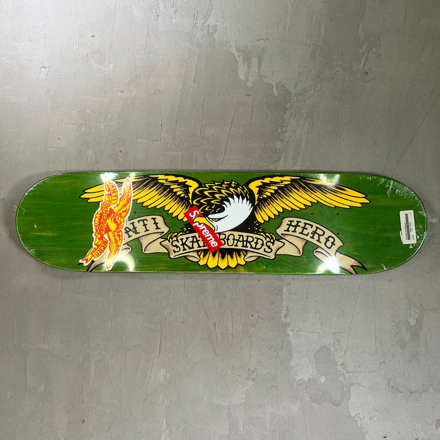 Supreme Antihero Pope (2016) Green Skateboard NEW x17968