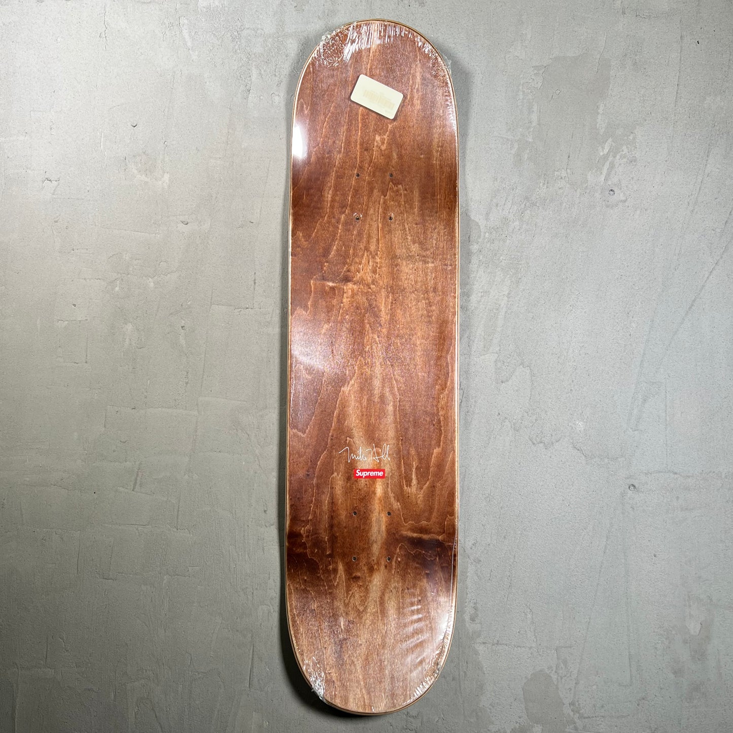 Supreme Mike Hill Regretter (2017) White Skateboard NEW x17979