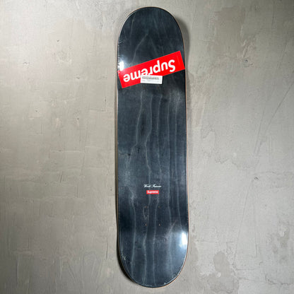 Supreme Airbrushed Floral (2019) Black Skateboard NEW x17978