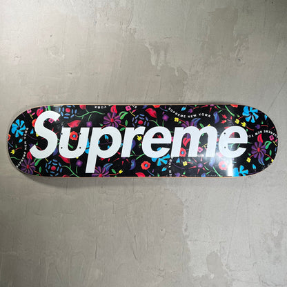 Supreme Airbrushed Floral (2019) Black Skateboard NEW x17978