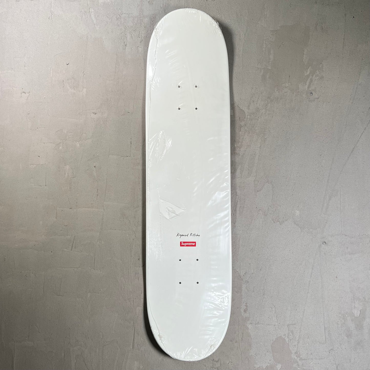 Supreme Raymond Pettibon Blood & Sperm White (2014) Skateboard NEW x17973