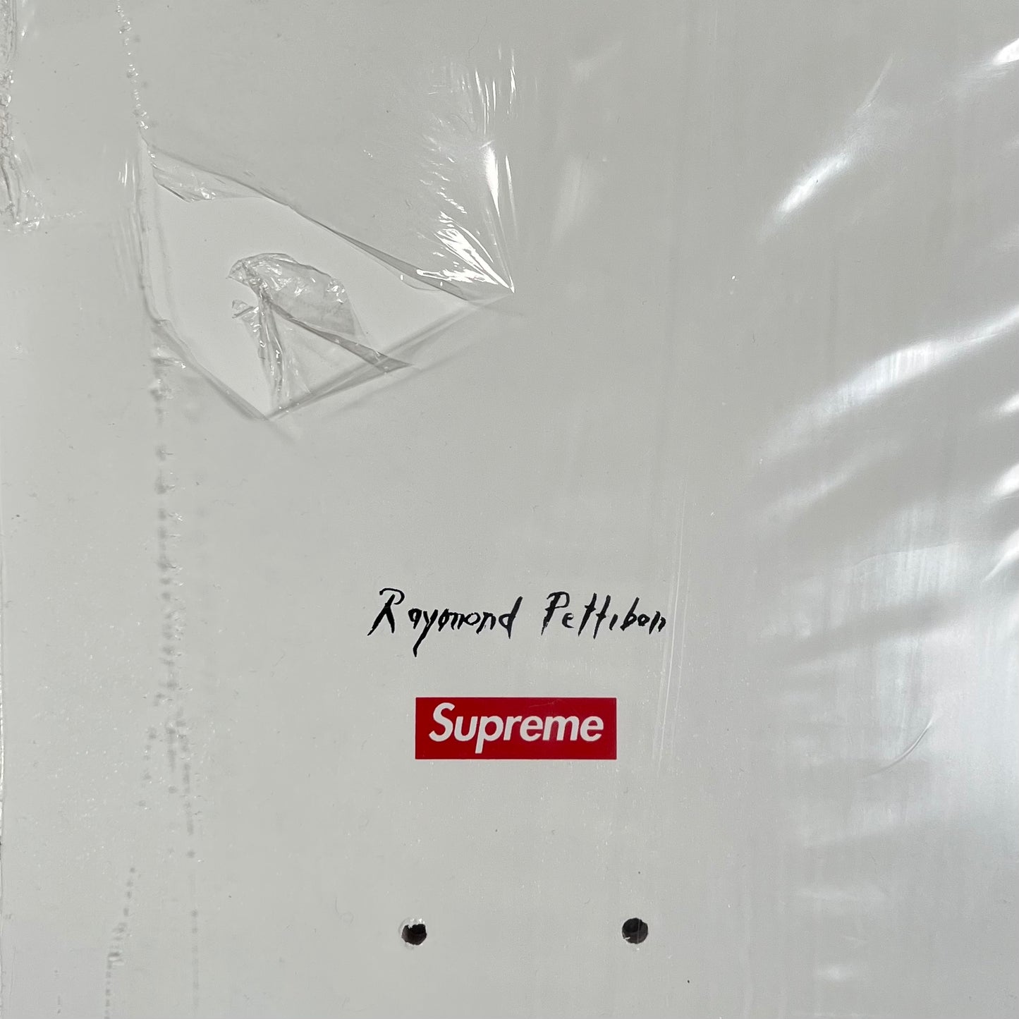 Supreme Raymond Pettibon Blood & Sperm White (2014) Skateboard NEW x17973
