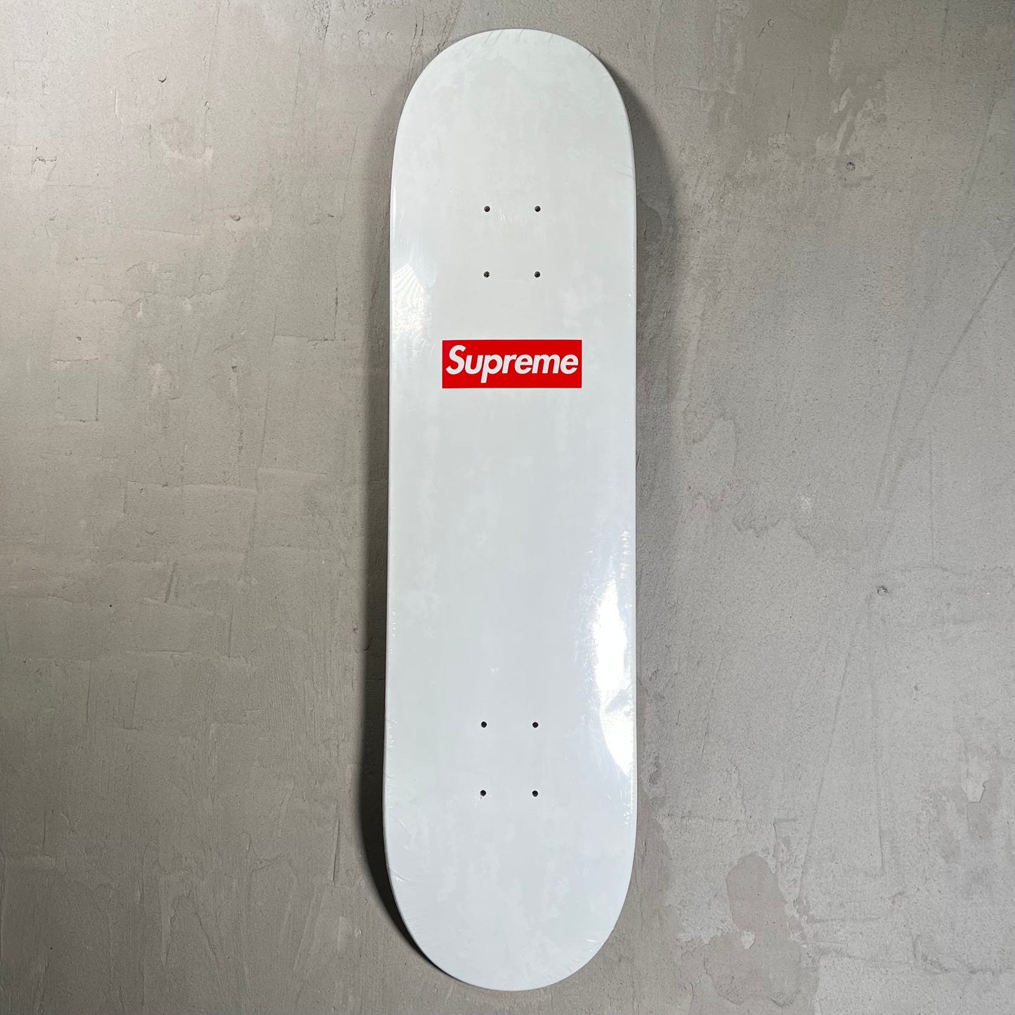 Supreme 20th Anniversary Box Logo White (2014) Skateboard NEW x17970