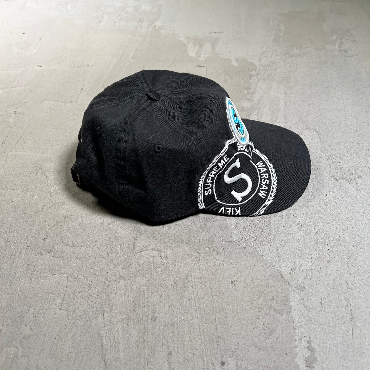 Supreme Stamp 6-Panel Cap Black (2020) NEW X17958