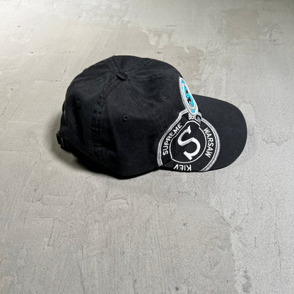 Supreme Stamp 6-Panel Cap Black (2020) NEW X17958