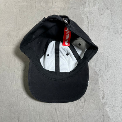 Supreme Stamp 6-Panel Cap Black (2020) NEW X17958