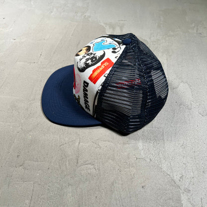 Supreme Blood Lust Mesh Back 5-Panel Cap Navy (2019) NEW X17961