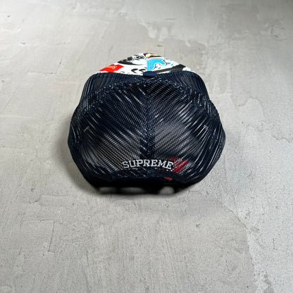 Supreme Blood Lust Mesh Back 5-Panel Cap Navy (2019) NEW X17961