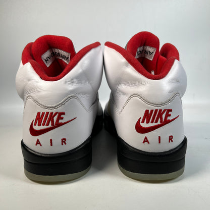 Jordan 5 Fire Red Silver Tongue (2020) Size 10 USED s22943