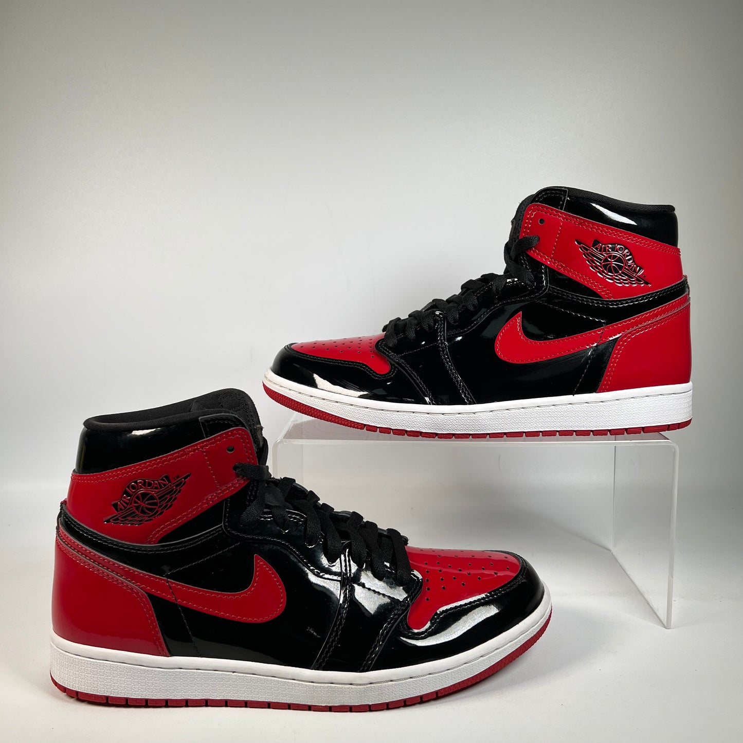 Jordan 1 Patent Bred (2021) Size 10 USED s22939