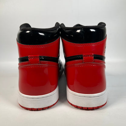Jordan 1 Patent Bred (2021) Size 10 USED s22939