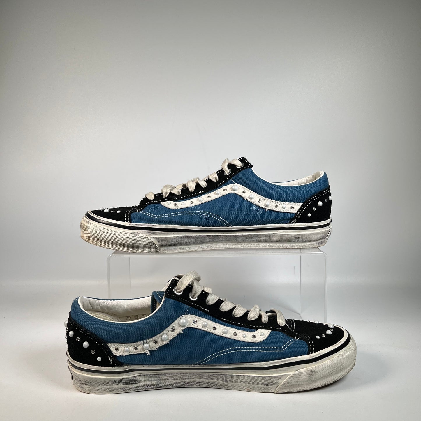 Vans Old Skool 36 Pearlized Pack Black Navy (2026) Size 11.5 USED s22923