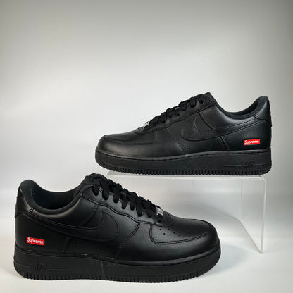 Nike Air Force One Black Supreme (2020) Size 10.5 NEW s22974