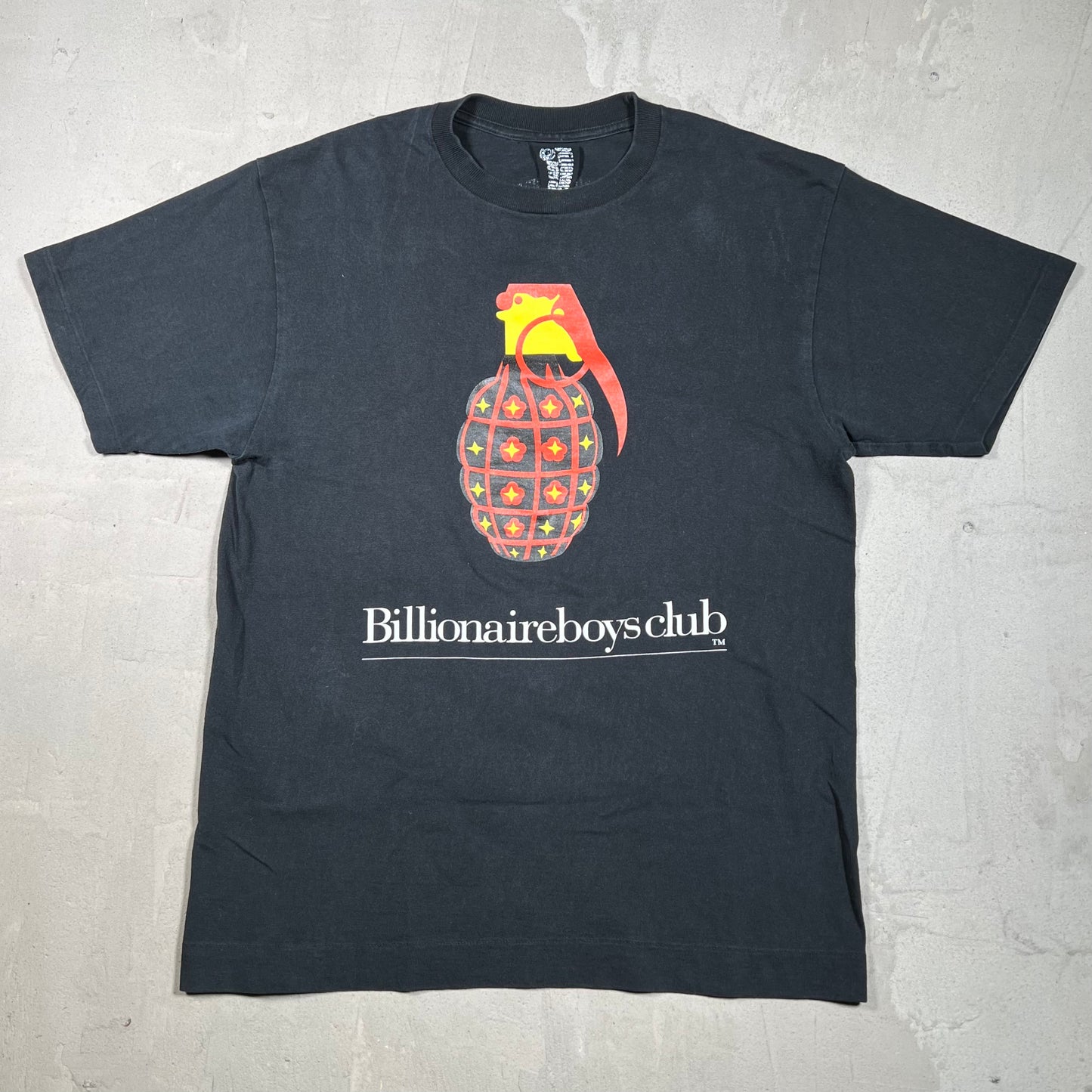 Billionaire Boys Club Black Grenade Tee Size Small USED x17967
