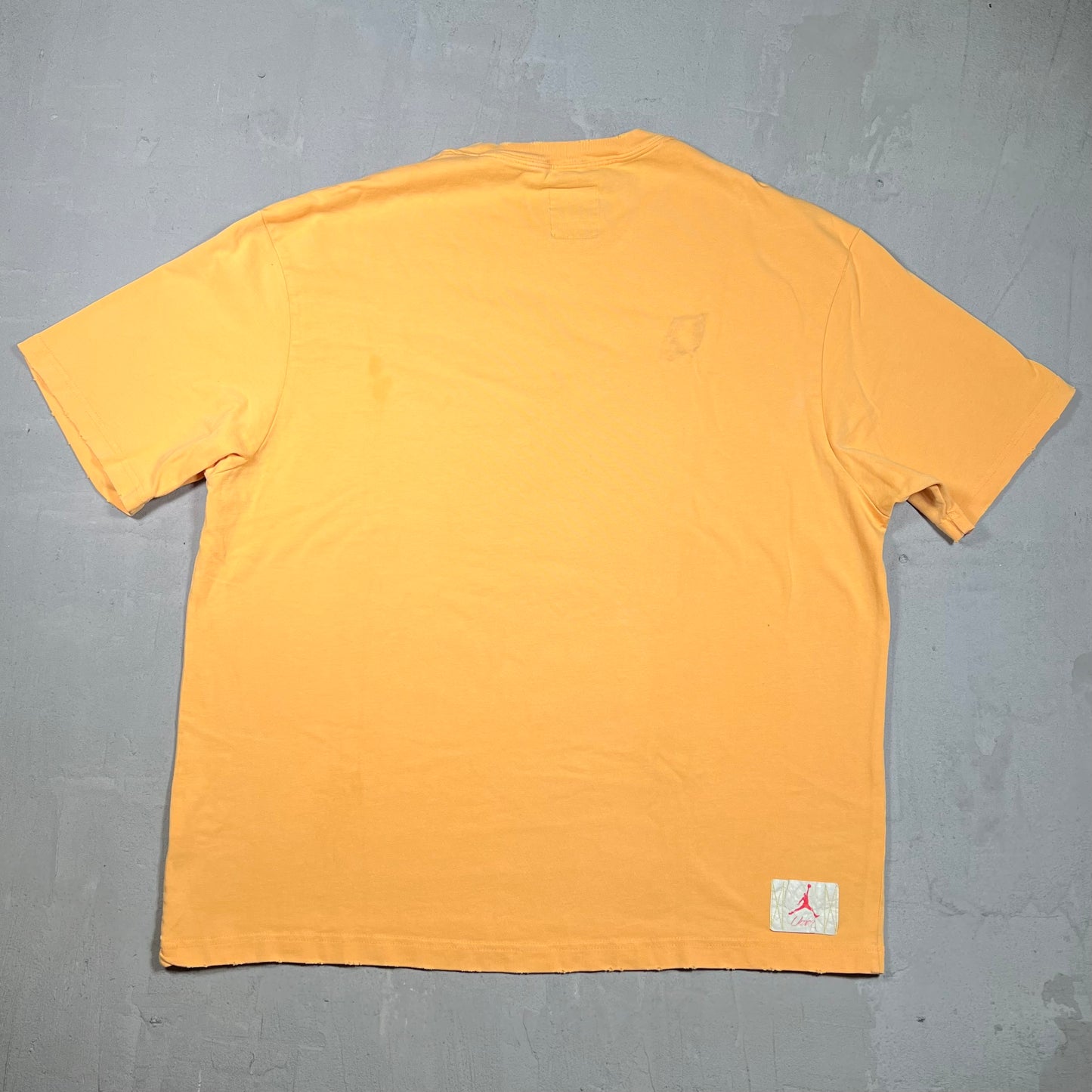 Union LA Jordan Yellow Logo Tee Size XL USED x17953