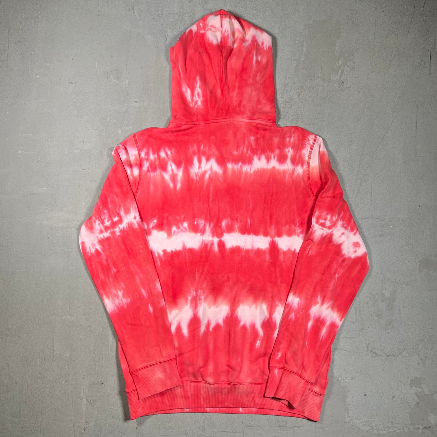 OVO Red Tie Dye Hoodie Size Medium USED x17955