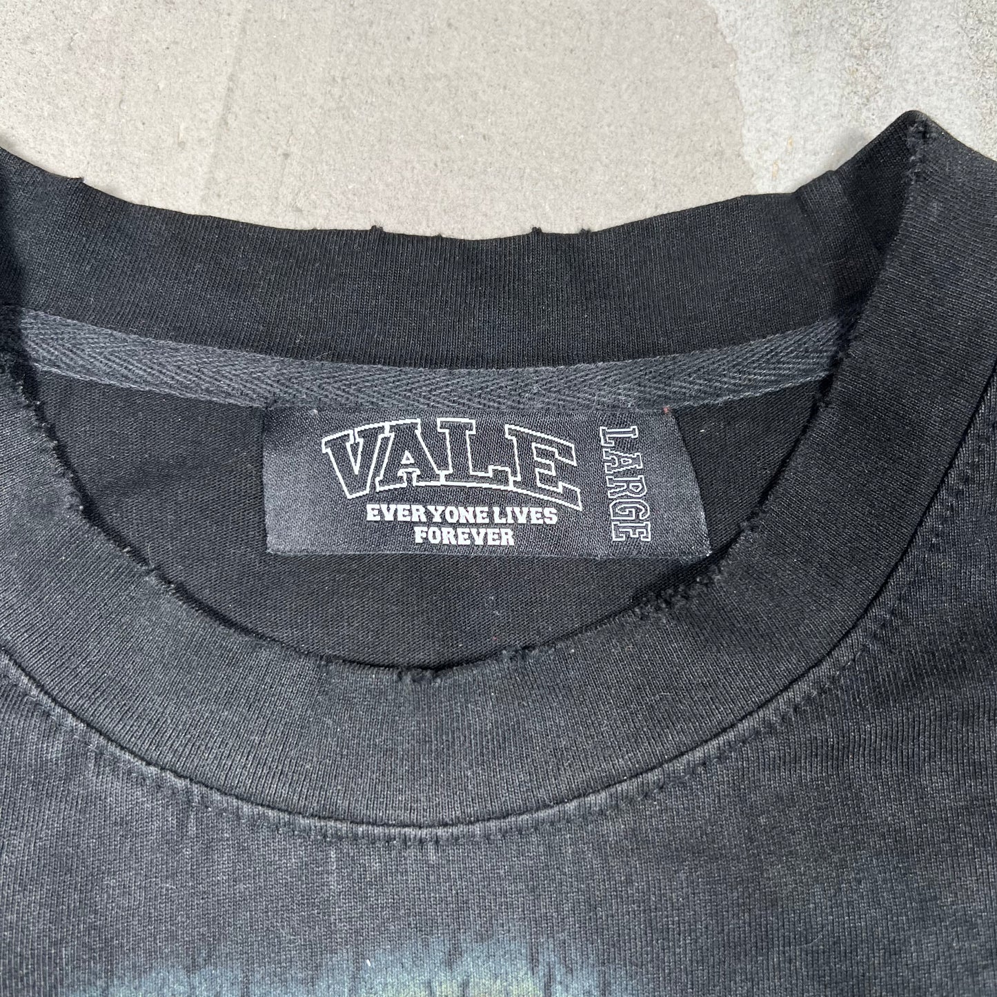 Vale Forever Joe Camel Black Tee Size Large USED x18010