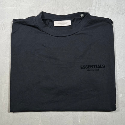 Essentials Fear Of God Black Tee Size Large USED x18012