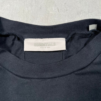 Essentials Fear Of God Black Tee Size Large USED x18012