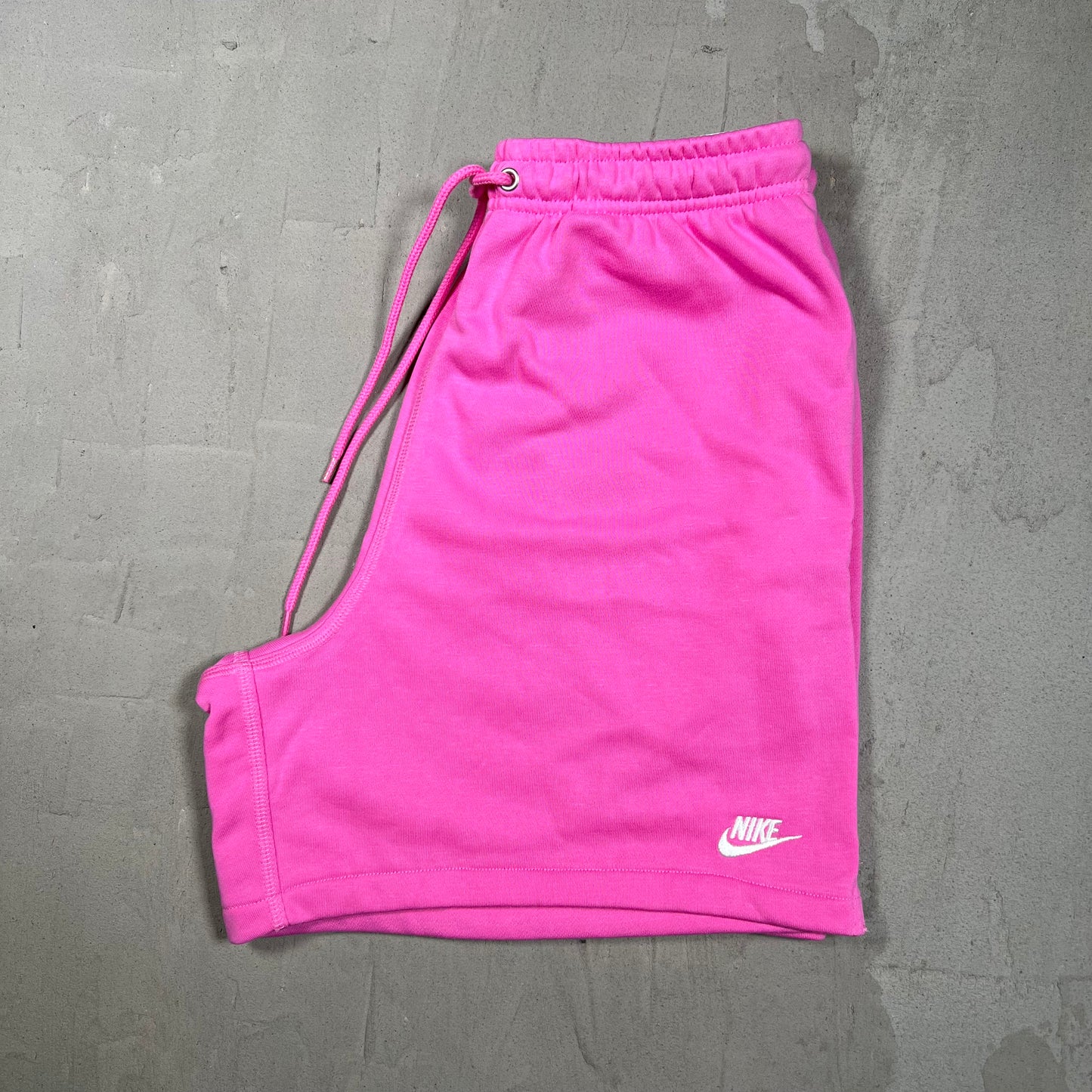 Nike Basic Logo Sweat Short Pink Size Small NEW v19840
