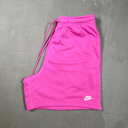 Nike Basic Logo Sweat Short Pink Size Small NEW v19840