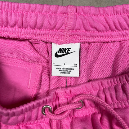 Nike Basic Logo Sweat Short Pink Size Small NEW v19840