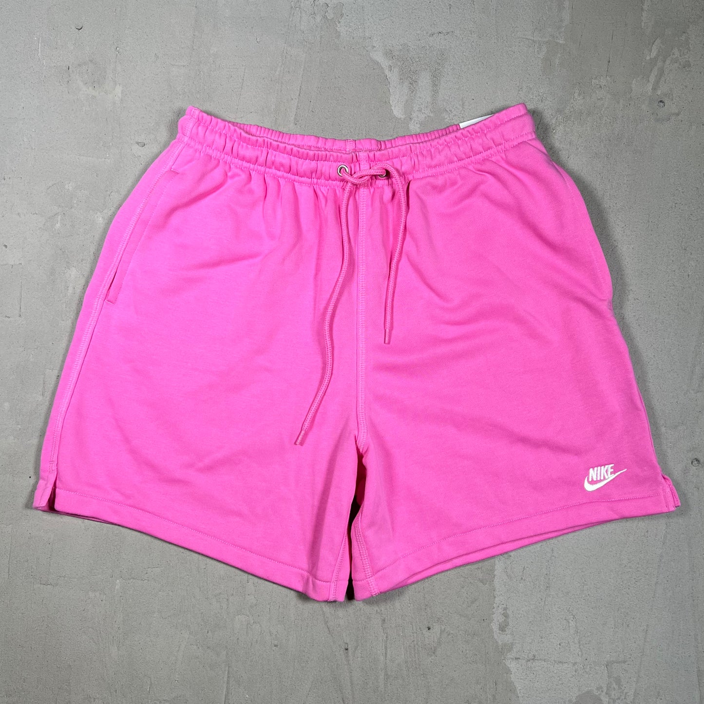 Nike Basic Logo Sweat Short Pink Size Small NEW v19840