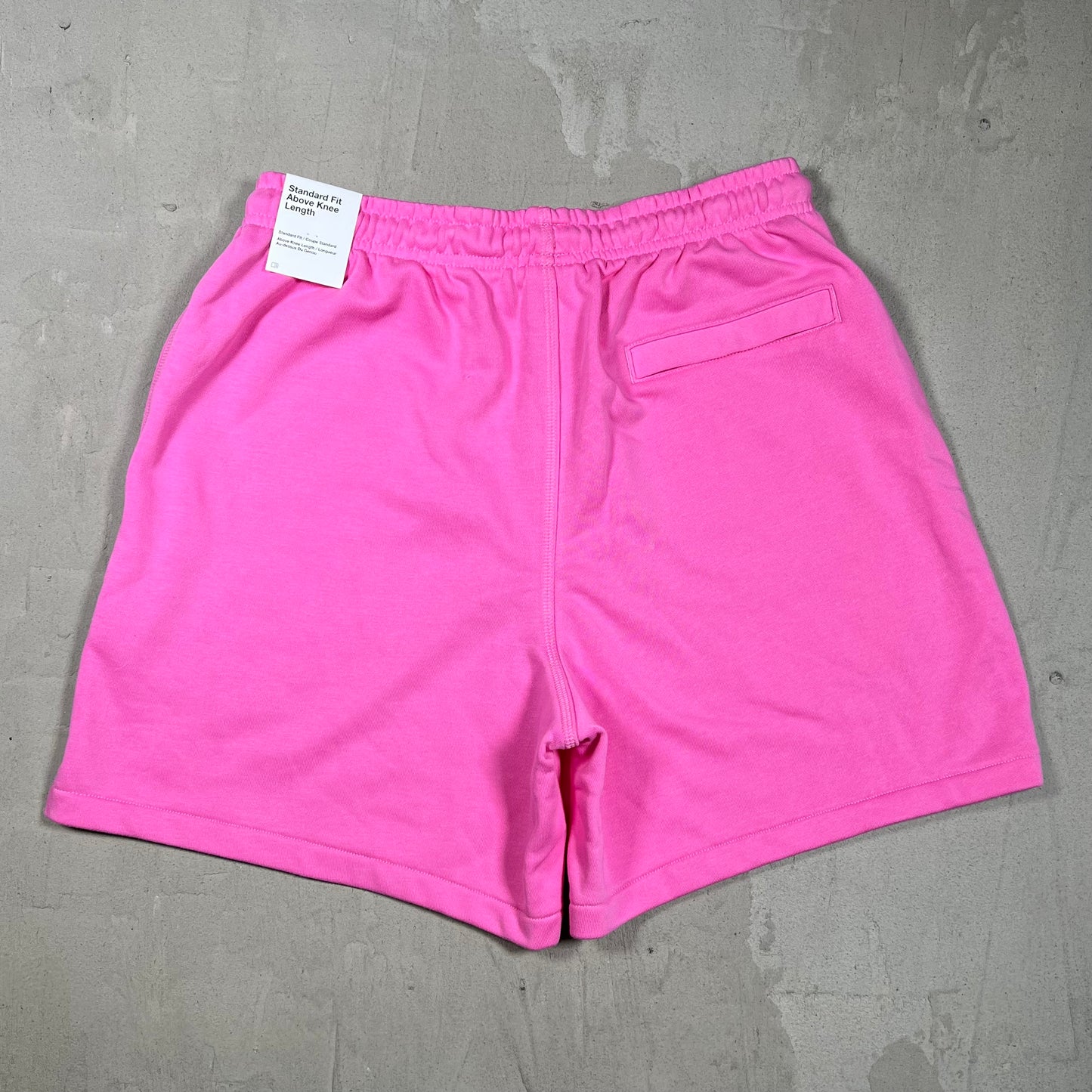 Nike Basic Logo Sweat Short Pink Size Small NEW v19840