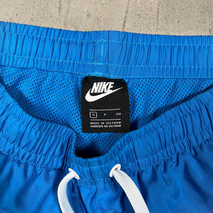 Nike Basic Logo Short Blue Size Small USED v19837