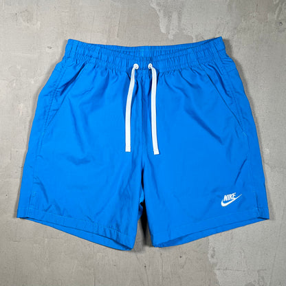Nike Basic Logo Short Blue Size Small USED v19837