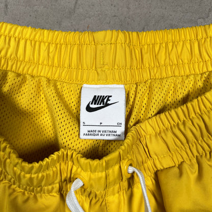 Nike Basic Logo Short Yellow Size Small USED v19838