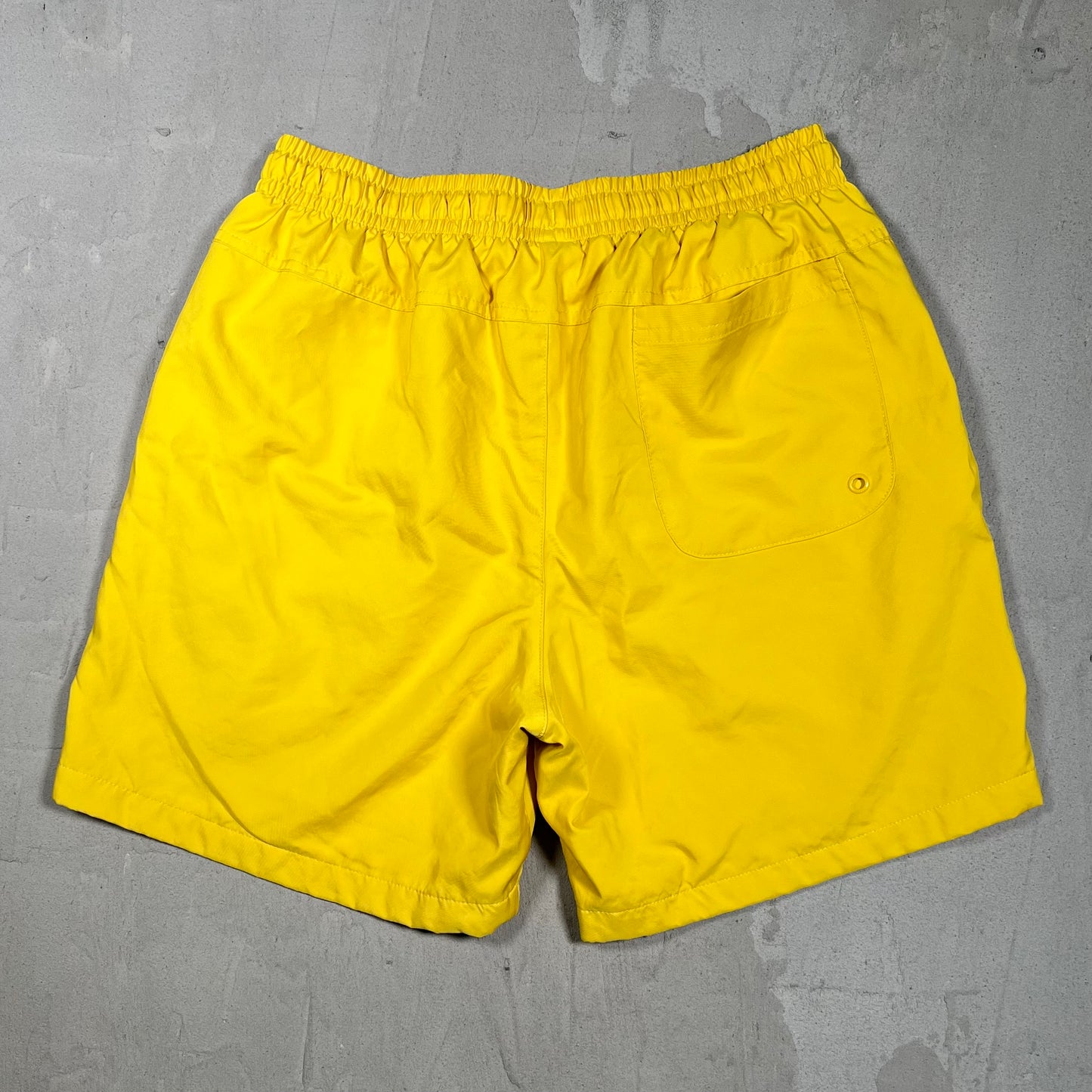Nike Basic Logo Short Yellow Size Small USED v19838