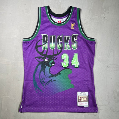 Mitchell & Ness Ray Allen Jersey Purple Size Medium NEW v19841
