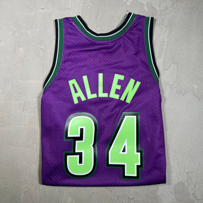 Mitchell & Ness Ray Allen Jersey Purple Size Medium NEW v19841