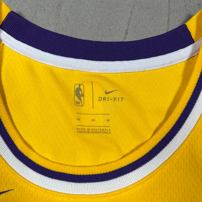 Nike Lebroin James Lakers Yellow Swingman Jersey Size Medium NEW v19842