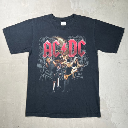 2008 ACDC "Black Ice" Black Tour Tee Size Small USED v19832