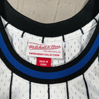 Mitchell & Ness Penny Hardaway White Jersey Size Medium USED v19843